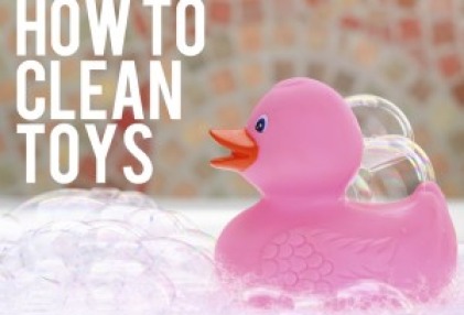 Clean kids toys